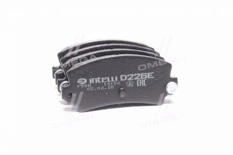 Гальмівні колодки дискові INTELLI DAFMI / INTELLI D226E (фото 1)