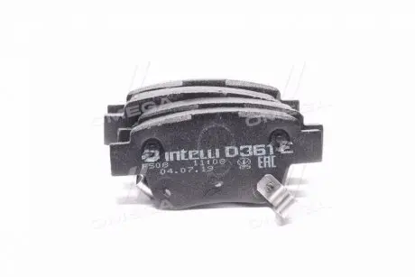 Гальмівні колодки дискові INTELLI DAFMI / INTELLI D361E