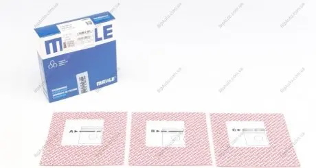 Кільця поршневі MAHLE MAHLE / KNECHT 039 24 N1