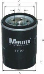 Фільтр мастила M-FILTER TF27 (фото 1)