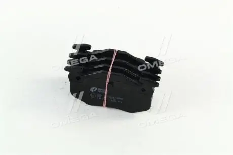 Колодка торм. PEUGEOT 207, 306 задн. REMSA 0144.50