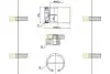 Подшипник ступицы колеса, к-кт. LO 01401 STARLINE