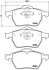 Тормозные колодки  дисковые, к-кт. P85 036 BREMBO