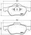 Тормозные колодки дисковые, к-кт. BREMBO P68 029 (фото 1)