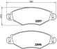 Гальмівні колодки дискові BREMBO P61 063