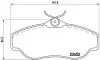 Тормозные колодки  дисковые, к-кт. P44 008 BREMBO