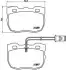 Тормозные колодки  дисковые, к-кт. P44 004 BREMBO