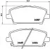 Тормозные колодки  дисковые, к-кт. P28 037 BREMBO