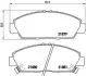 Тормозные колодки  дисковые, к-кт. P28 021 BREMBO