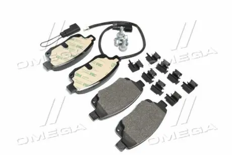 Тормозные колодки дисковые, к-кт. BREMBO P24 066 (фото 1)