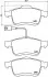 Тормозные колодки дисковые, к-кт. BREMBO P23 130 (фото 1)