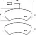 Гальмівні колодки дискові BREMBO P23 136