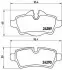 Тормозные колодки  дисковые, к-кт. P06 052 BREMBO