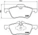 Тормозные колодки  дисковые, к-кт. P06 030 BREMBO