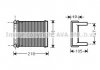Радиатор отопителя SPRINTER ALL 95-06 (пр-во AVA) MSA6385