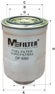 Фильтр топл. TOYOTA; FORD; MAZDA M-FILTER DF690