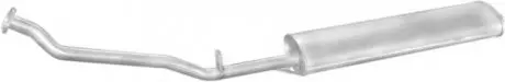 Глушитель задн. MERCEDES MB100 POLMOSTROW 13.137