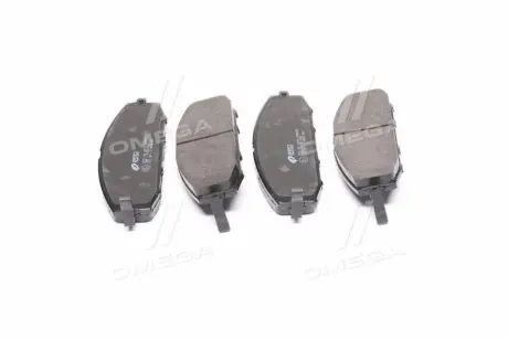 Колодка торм. NISSAN PATROL передн. REMSA 0711.04