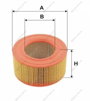 Фільтр повітряний /AR266 (WIX-FILTERS) WIX FILTERS WA6446