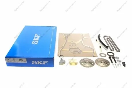 Ланцюг розподілвалу (к-т) OPEL Agila/AstraGH/CorsaBCD/Meriva/Tigra "1,0-1,4 "96>> SKF VKML 85000