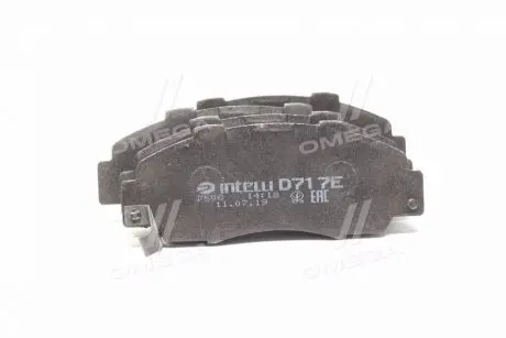 Гальмівні колодки дискові INTELLI DAFMI / INTELLI D717EI