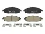 Колодки тормозные дисковые, к-кт. FDB4002 FERODO