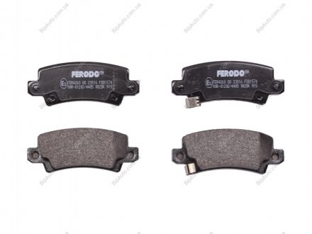 Колодки тормозные дисковые, к-кт. FERODO FDB1574 (фото 1)