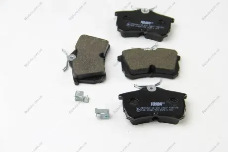 Колодки тормозные дисковые, к-кт. FERODO FDB1506