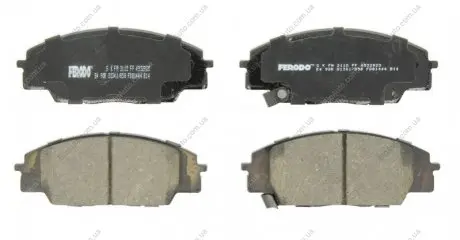 Колодки тормозные дисковые, к-кт. FERODO FDB1444