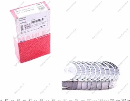 Вкладиші шатунні MB PL 0,25 OM602 (Mahle) MAHLE / KNECHT 001 PS 10702 025