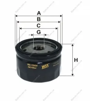 Фильтр масляный /OP518 (WIX-Filtron) WIX FILTERS WL7064