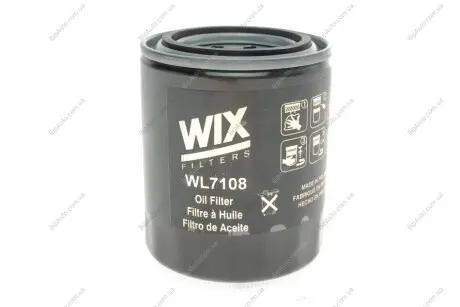 Фільтр оливний WIX WIX FILTERS WL7108