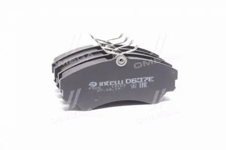 Колодки тормозные дисковые, к-кт. INTELLI DAFMI / INTELLI D637E