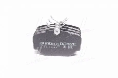 Колодки тормозные дисковые, к-кт. INTELLI DAFMI / INTELLI D342E