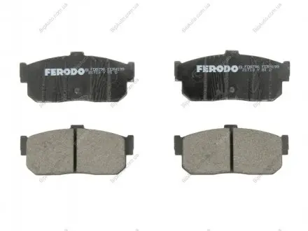Колодки гальмівні дискові, к-кт. FERODO FDB796