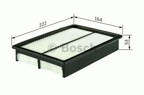 ПОВІТРЯНИЙ ФІЛЬТР 1 987 429 123 BOSCH 1987429123