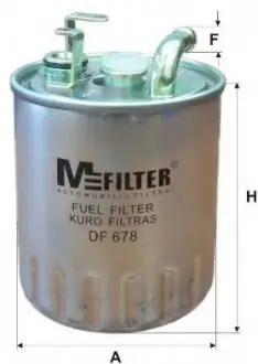 Фильтр топл. MB SPRINTER, VITO M-FILTER DF678