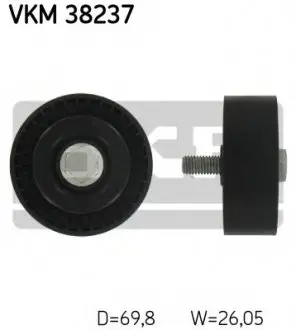 Ведущий ролик, поликлиновой ремень SKF VKM 38237
