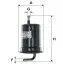 Фильтр топл. WF8422/PM912/4 (пр-во WIX-Filtron)