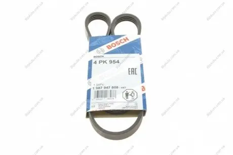 Поликлиновой ремень 4PK954 BOSCH 1 987 947 808