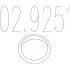 Монтажное кольцо выхлопной системы 02.9251 MTS