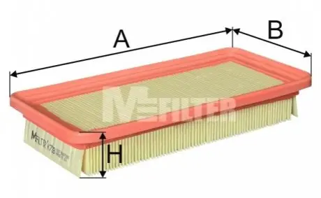 Фильтр воздушный HYUNDAI GETZ M-FILTER K728