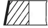 Комплект колец на поршень MAHLE MAHLE / KNECHT 081RS001050N2 (фото 1)