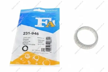Кольцо уплотнительное CITROEN (Fischer) Fischer Automotive One (FA1) 231-946
