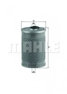Фильтр топл. MAN (TRUCK) (Knecht-Mahle) MAHLE / KNECHT KX36D