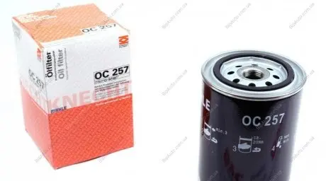 Фільтр оливний VW T4 2.4D/2.5DTI MAHLE / KNECHT OC257