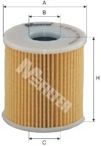 Фильтр масляный HYUNDAI, KIA M-FILTER TE639