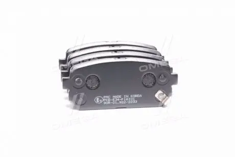 Колодки тормозные дисковые PARTS-MALL PKB-E34