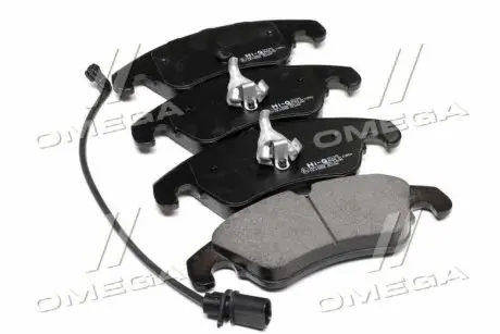 Колодка гальм. диск. AUDI A4 передн. (SANGSIN) Hi-Q (SANGSIN) SP2145