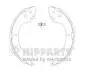 Комплект гальмівних колодок J3505040 NIPPARTS